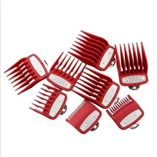 8PCS Professional Hair Clipper Metal Clip Guides Limit Combs Guards For WAHL