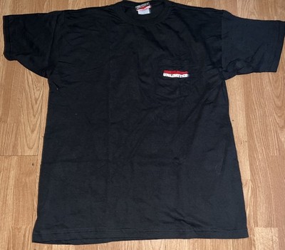 Vintage 90s Marlboro Unlimited Lizard Shirt Men s XL Made In USA Black Red T7