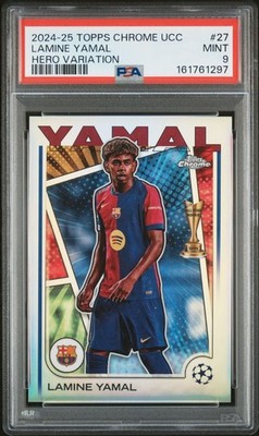 2024-25 Topps Chrome Uefa Club Competitions - Hero Variation