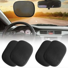ZIMISI Miniature Static Cling Car Window Shades 2 Pair