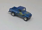 Vintage Hot Wheels 1980’s Real Riders Jeep Scrambler Blue White Hub