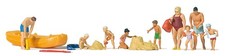 Leisure Time at the Lake (9) HO/OO gauge Figures Preiser 10692