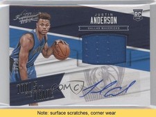 2015-16 Panini Absolute 88/99 Justin Anderson #TTJ-JA Auto READ 0f8
