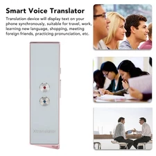 Translator Device 74 Languages Real Time Handheld Smart Voice Translator