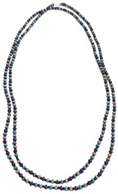 Jay King Minenfund 60'' Multi-Edelstein Perlen Halskette Sterlingsilber 925 ~ Neu aus altem Lagerbestand