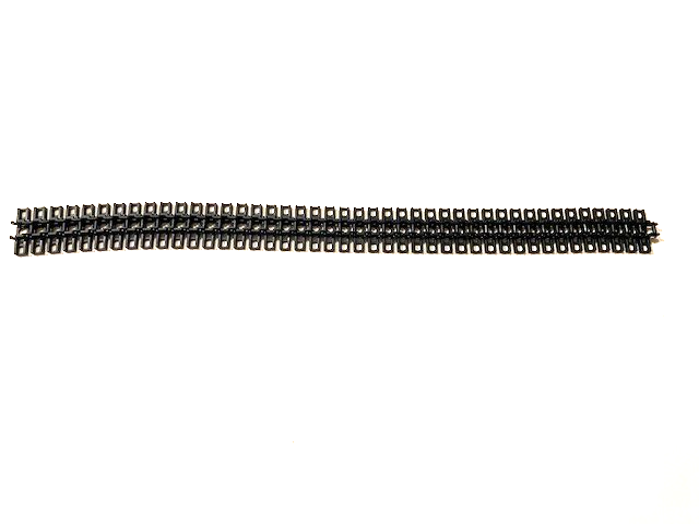 LEGO Technic Parts: Tank Tread Links, Black, # 3873 / 15379 - 44