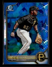 2022 Bowman Chrome Sapphire #BCP-242 Liover Peguero Prospects Pittsburgh Pirates