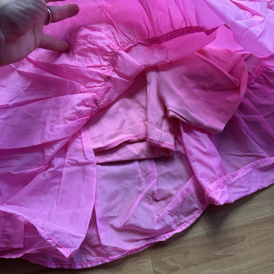 Hannah Banana Hot Rosa Paracaídas Chaqueta y Skort Conjunto Talla 10 Foto 4 de 4