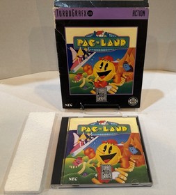 Pac-Land Complete in Box! Turbografx 16 TG16 NEC