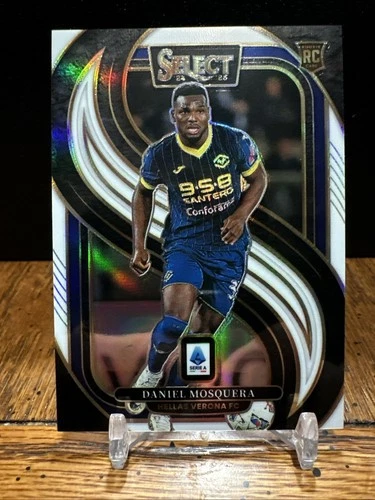 2024-25 Panini Select Serie A DANIEL MOSQUERA 18/20 RC White Prizm SP Mezzanine