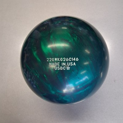 900 GLOBAL WOLVERINE DARK MOSS BOWLING BALL 15lb NEW IN BOX 1ST