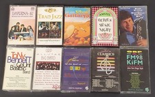 Lot of 10 Jazz Big Band Cassette Tapes - GC