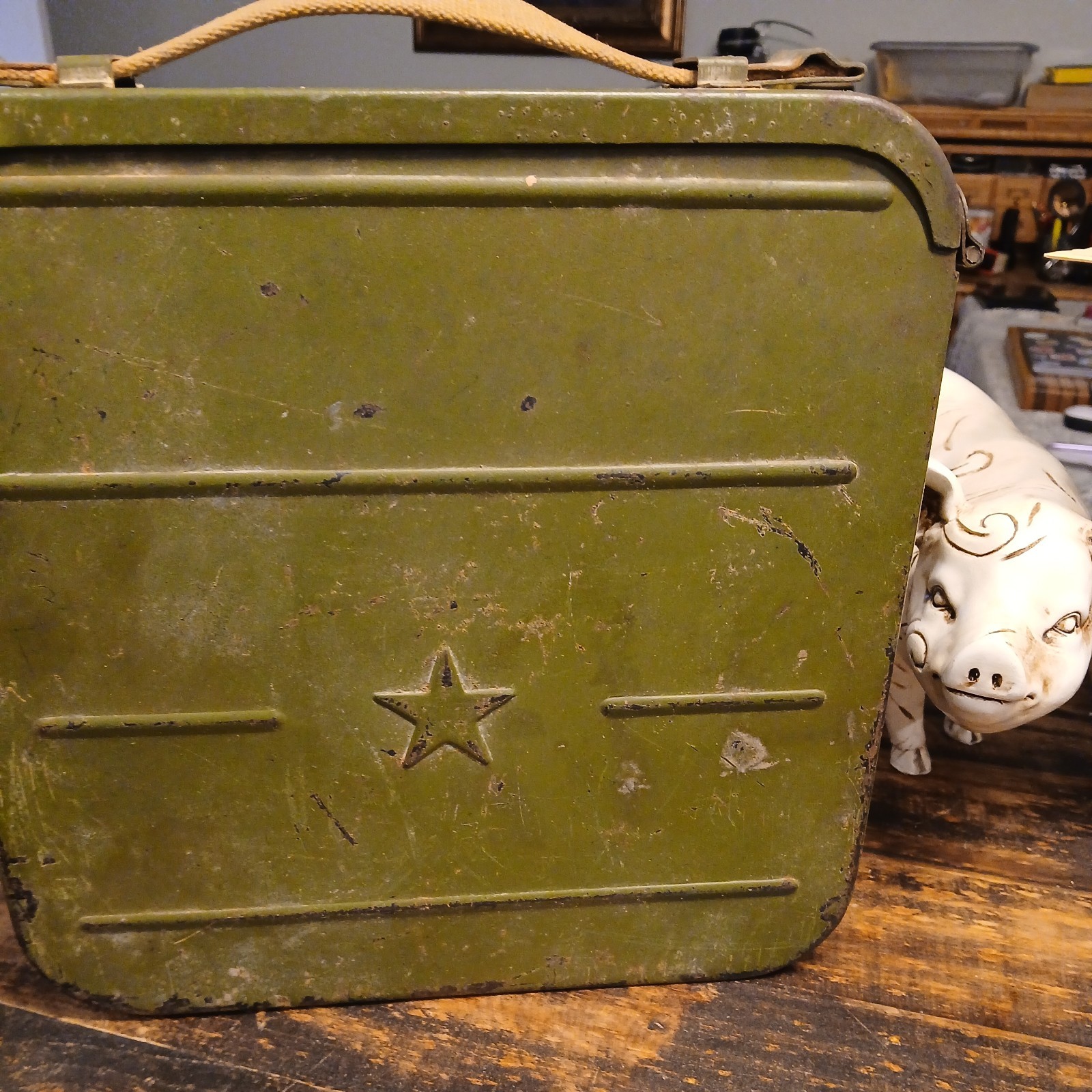 ORIGINAL WWII SOVIET RUSSIAN MAXIM 250RD AMMO CAN