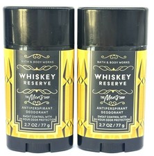 X2 WHISKEY RESERVE Antiperspirant Deodorant Stick Men's Shop NEW Bath Body Works