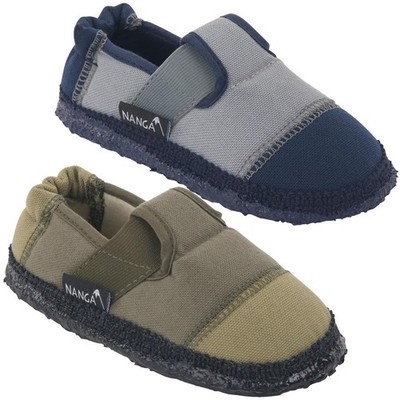 Nanga Klette Kinder Hausschuh Slipperform schiefer oder wald Gr.23-38