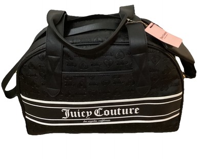 Juicy Couture Fashionista Dome Weekender Duffle Bag Liquorice