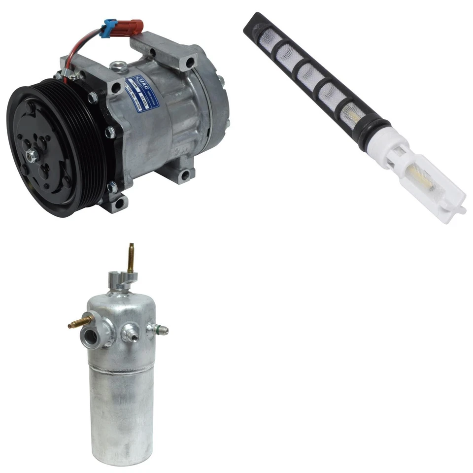Kit de compresor de aire acondicionado UAC para Chevrolet C4500 Kodiak 2003-2009 8,1 L gas Foto 2 de 2
