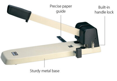 2 Hole Manual Table Top Punch KW-Trio 9330 190 Sheets Capatity | eBay