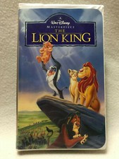 WALT DISNEY THE LION KING MASTERPIECE VHS CLAMSHELL