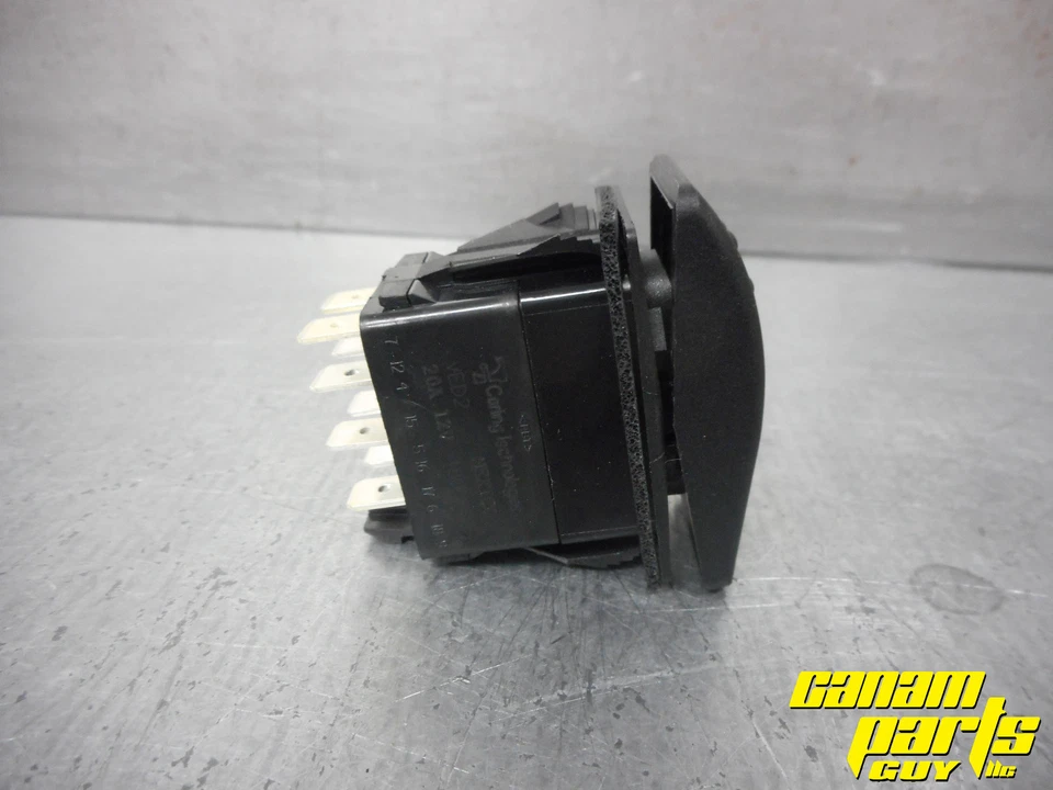 Can-Am Defender Maverick Trail Sport Light Switch OEM ROCKER HIGH LOW OFF 3 POS - Image 2 of 4