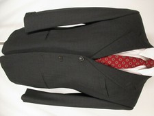 Armani Collezioni Recent Mens Charcoal 3 Btn Sport Coat 40R Italy Made