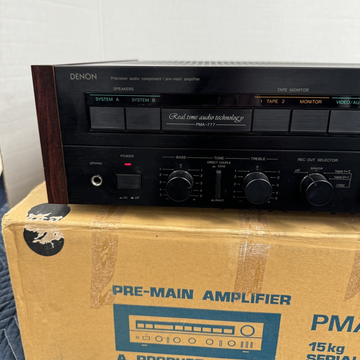 DENON PMA-777 INTEGRATED AMPLIFIER - SERVICED - CLEANED DENON PMA-777 INTEGRATED AMPLIFIER - SERVICED - CLEANED