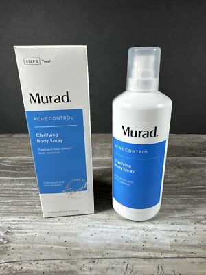NEW Murad Acne Control Clarifying Body Spray - 4.3oz- Quick Dry Body Breakouts