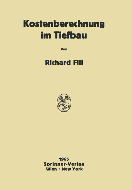 Kostenberechnung Tiefbau | Buch | 9783709181201