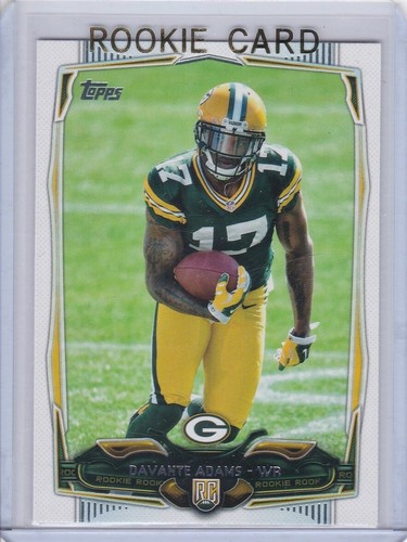 DAVANTE ADAMS ROOKIE CARD 2014 Topps Football RC GREEN BAY PACKERS! - Bild 1 von 2