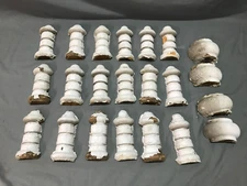 Antique Shabby Lot 22 Small Pieces Decorative VTG Chic Porch Gingerbread 838-25B