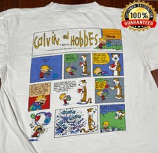 Vintage Calvin And Hobbes Shirt, 90S Calvin Hobbes Tshirt, Newspaper Funnies Tee