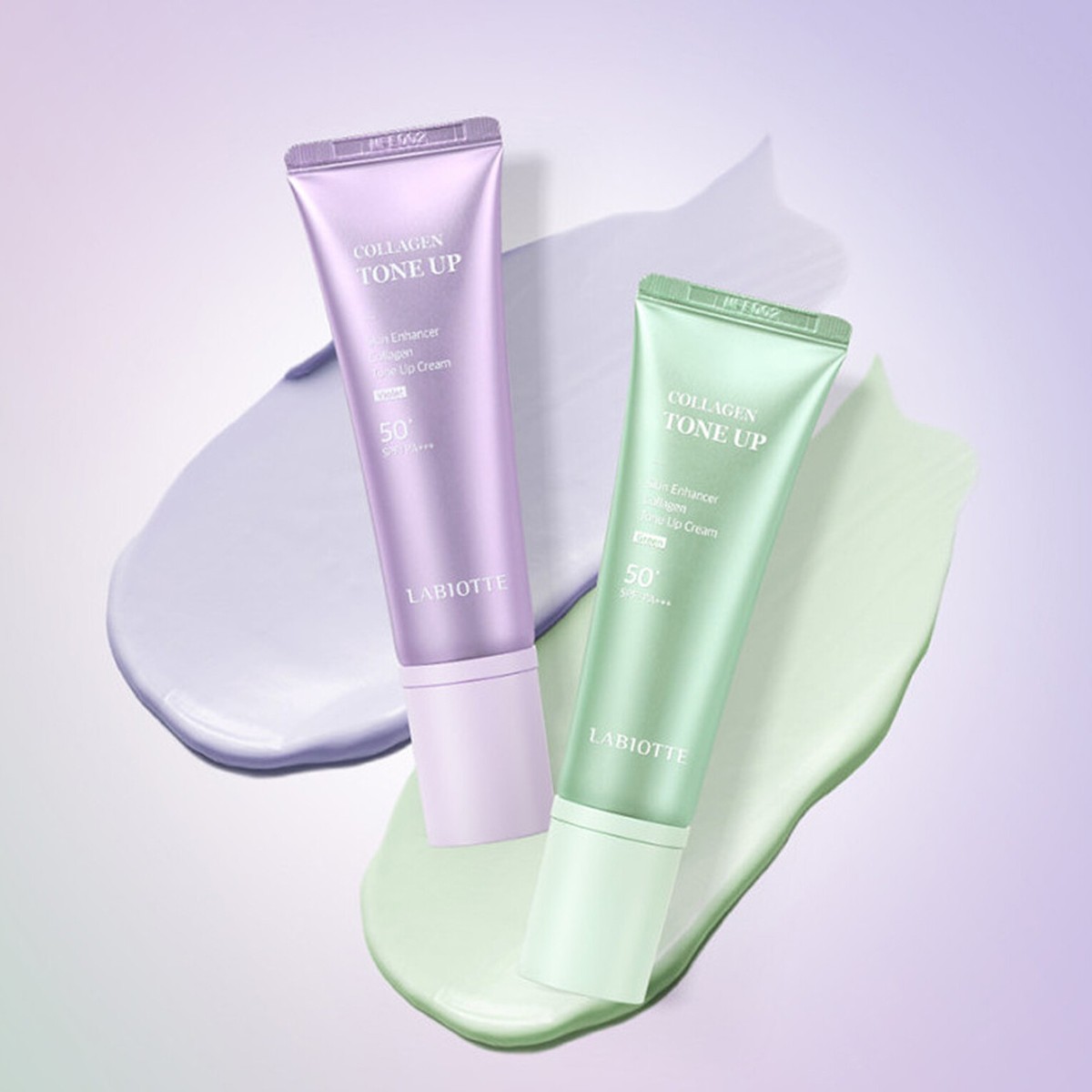 LABIOTTE Skin Enhancer Collagen Tone up & Change Cream 40ml Green