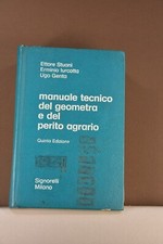 Manuale tecnico del geometra e del perito agrario anno 1974 (B2).