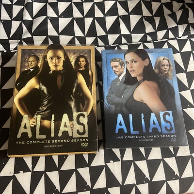 Alias Season 2 & 3 Complete Seasons Jennifer Garner Used DVD