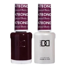 DND DUO Matching Gel & Lacquer #478 - Spiced Berry