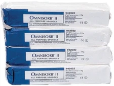 Tidi 942022 Omnisorb II Non-Woven Sponges Non-Sterile 2" X 2" 4-Ply 5000/Case
