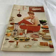 Osterizer Blender Recipes Vintage MCM 1955 Cookbook Deluxe Manual Breads Cakes