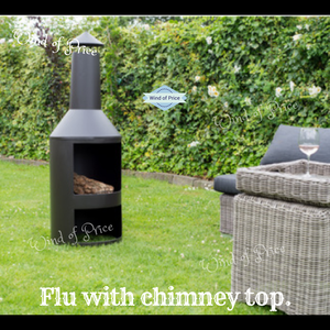 Large Outdoor Fire Pit Log Burner Bbq Garden Heater Stove Patio