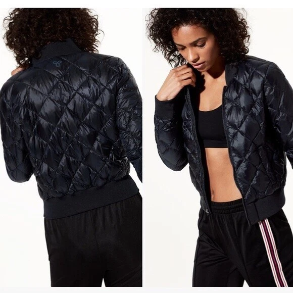 Down bomber jacket womens sale