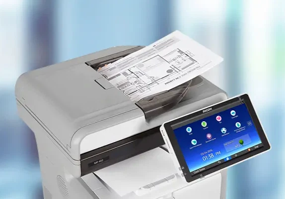 Low Page Count Ricoh MP402SPF MP402 Monochrome Copier MFP Laser Printer MP 402 - Image 4 of 4