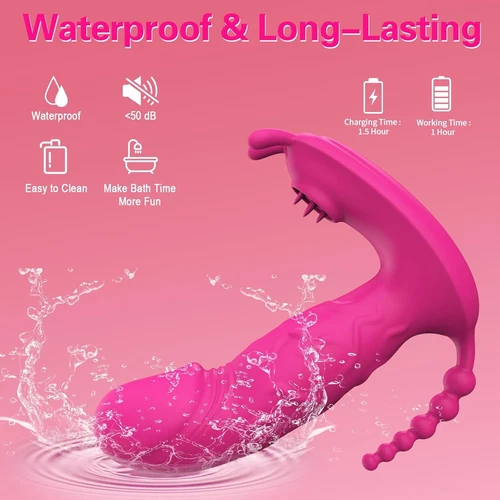 Bragas Vibratorias Usables Masajeador Aplicación Inalámbrica Control Remoto Juguetes Impermeables - Imagen 2 de 22