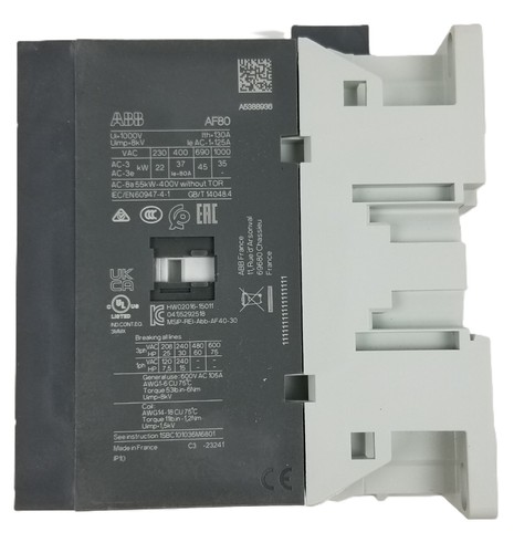 1pc new AF80-30-00-13 100-250V50/60HZ-DC Contactor 1SBL397001R1300 - Picture 5 of 12