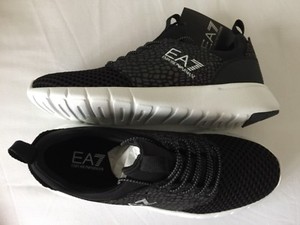 EMPORIO ARMANI EA7 Black Lace Up