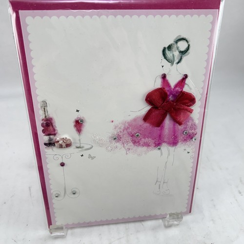 Burgoyne 3D Grußkarten 5 Baby Hochzeit Geburtstag Schmuck Glitzer verpackt Neu - Bild 3 von 7