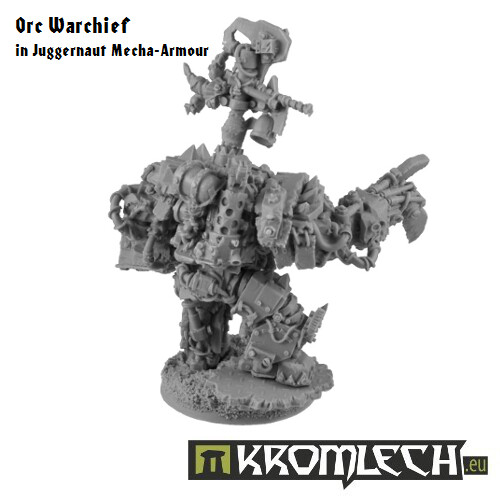 Kromlech Orc Warchief in Juggernaut Mecha-Armour New - Picture 3 of 6