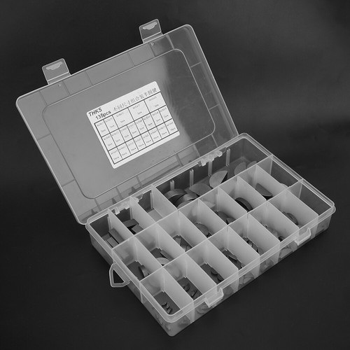 135Pcs Woodruff Keys Flywheel Pulley Crank Way Key Assortment Kit Multi