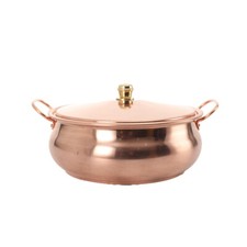 26cm Gas Induktion Kupfer Kochtopf Stockpot