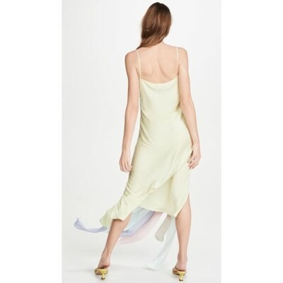 silk black midi dress Caroline Midi Slip Dress