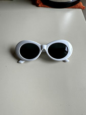 clout goggles 90s kurt cobain glasses WHITE