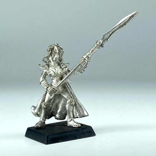 Metal High Elf Dragon Prince Commander Classic Warhammer Command Banner Gw